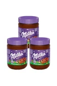 Milka Kakaolu Fındık Ezmesi Sürülebilir Krema İthal 3 x 350 Gr - 1