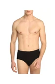 Güryıldız Underwear Güryıldız 6'lı Siyah Erkek Penye Kom Slip 24501 - 1