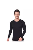 GÜMÜŞ Termal Içlik Üst Giyim Siyah Renk Sıcak Tutan Erkek Bluz - 1