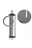 Keyfi Sepet Clipper Zippo Benzini Ile Çalışan Hediyelik Mini Metal Kibrit Kamp Çakmağı - 2