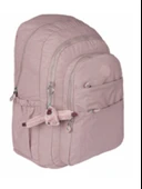 Relaxion Krinkıl Su Geçirmez Astarlı Kumaş Okul Seyahat Sırt Çantası 1625 - 9