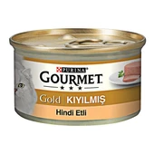 Gourmet Gold Kıyılmış Hindi Etli Yetişkin Kedi Konservesi 85gr - 1