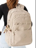 Relaxion Krinkıl Su Geçirmez Astarlı Kumaş Okul Seyahat Sırt Çantası 1625 - 1