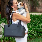 Ferplast With Me Bag Medium Kedi Taşıma Çantası Siyah - 2