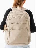 Relaxion Krinkıl Su Geçirmez Astarlı Kumaş Okul Seyahat Sırt Çantası 1625 - 2