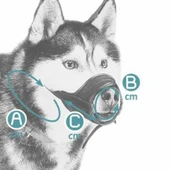 Ferplast Köpek Burunluk File Siyah Ekstra Büyük - 2