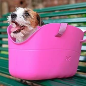 Ferplast With Me Bag Medium Kedi Taşıma Çantası Pembe - 4