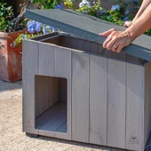 Ferplast Argo 60 Ahşap Köpek Kulübesi - 5