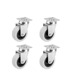 Hts 251 Tabla Bağlantılı Eko Mobilya Tekerleği 50mm 40kg 4'lü Set - 1