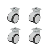 Hts 551 Vidalı Mobilya Tekeri 60mm 4'lü Set - 1