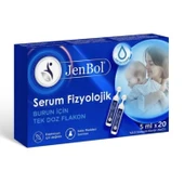Jenbol Fizyolojik Serum 5 mlx20 Flakon - 1