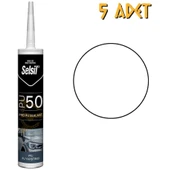 Selsil Poliüretan Beyaz Mastik 280 Ml.  5 Adet - 1