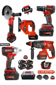 DAFLONG PRO AVANTAJLI KÖMÜRSÜZ BAKIR SARGILI ÇELİK SANZIMAN 5'Lİ SET DEKOPAJLI - 2