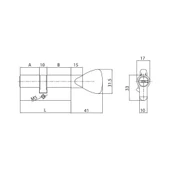İto 754t/90k Bilyalı Mandallı Silindir 35/10/45 - 3