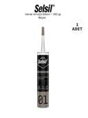 Selsil Genel Amaçlı Beyaz Silikon 280 Gr. thumbnail 1