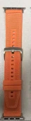 Apple Watch 42/44MM Dikiş Desenli Dokuma Silikon Kordon - 5
