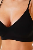 Siyah Drop Seamless Sütyen thumbnail 2