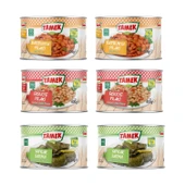 Tamek Barbunya - Fasulye - Yaprak Sarma 400 gr x 6 lı Karma Paket - 1