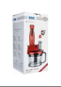 Fakir Mr.Chef Quadro Kırmızı 1000 W Blender Seti - 5