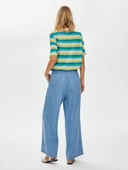 Faik Sönmez Oversized Geniş Paça Kadın Pantolon - Minimalist thumbnail 6