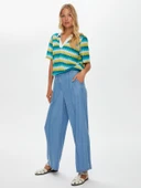 Faik Sönmez Oversized Geniş Paça Kadın Pantolon - Minimalist thumbnail 5