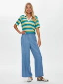 Faik Sönmez Oversized Geniş Paça Kadın Pantolon - Minimalist thumbnail 3