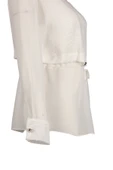 Ysatis Minimalist Uzun Kol Şifon Gömlek - Günlük & İş - 5