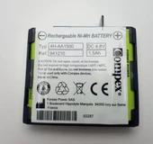 Compex Batarya 1.5 Ah 4.8V - 1 Pakette 4 Adet Çıtçıtlı Elektrot Hediye - 1