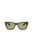 Ray-Ban Mega Wayfarer Güneş Gözlüğü RB0840S 902/4E 51 Ekartman Havana Bottle Green - 6