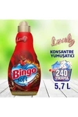 Bingo Soft Konsantre Çamaşır Yumuşatıcısı Lovely 1440 Ml - Ekonomi Paketi 4'lü - 1