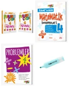 4.Sınıf Matematik-1,-2 Problemler Soru Bankası ve Matematik Deneme - 1