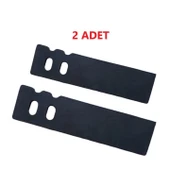 Tarım Makina Hisarlar Kobra Rötovatör Çentikli Bıçak-İthal-2 Adet - 1