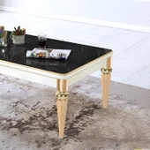 Elips Sehpa Ayağı 42 cm Plastik Gold Altın Masa Ayak Mutfak Sehpası Yemek Masası Mobilya Ayakları - 6