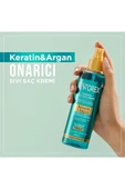 Restorex Keratin & Argan Onarıcı Sıvı Saç Bakım Kremi 200 Ml - Yıpranmış Ve Hasar Görmüş Saçlar - 4