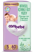 Canbebe Bebek Bezi Beden:5 (11-18KG) Junior 80 Adet Mega Pk - 1