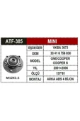 ATF 385  Teker Poryası Arka 4d Absli 137×81 Mini One Cooper S 06- M12×1.5 - 1