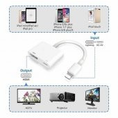 DAYTONA L8-HI İPHONE LIGHTING=HDMI 4K 1080P ÇEV. - 4