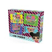 LOL7627 LOL 4İN1 PUZZLE ANAOKUL - 1
