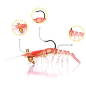 Caretta Sakura Shrimp 76mm 6,5gr Silikon Karides thumbnail 8