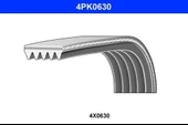 Dayco 4PK0630 Kanallı Kayış - 1