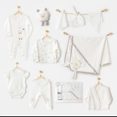 Nessiworld Andywawa AC25561 Newborn Set Tinny Ships 10'Lu Hastane Çıkışı Ekru - 1