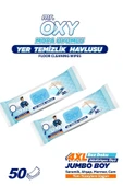 Mr. Oxy Mopa Uyumlu Yer Temizlik Havlusu 2x50 Yaprak - 1
