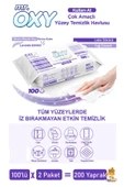 Mr.Oxy Yüzey Temizlik Havlusu Lavanta 100'lü X 2 Paket (200 Yaprak) - 1