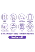 Mr. Oxy Kullan-At Lavanta Kokulu Yüzey Temizlik Havlusu 3x100 - 5