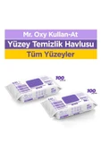 Mr. Oxy Kullan-At Lavanta Kokulu Yüzey Temizlik Havlusu 2x100 Yaprak - 1