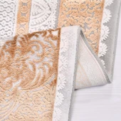 İpek Halı Blossom Koleksiyonu 13416 Gri 80 x 300 cm - 4