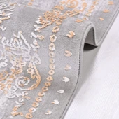 İpek Halı Blossom Koleksiyonu 13405 Gri 100 x 300 cm - 4