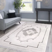 İpek Halı Blossom Koleksiyonu 13554 Krem 80 x 300 cm - 5