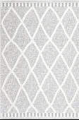 İpek Halı Almond Koleksiyonu 11405 Gri 80 x 300 cm - 1