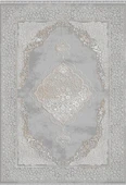 İpek Halı Blossom Koleksiyonu 13603 Gri Açık 160 x 235 cm - 1
